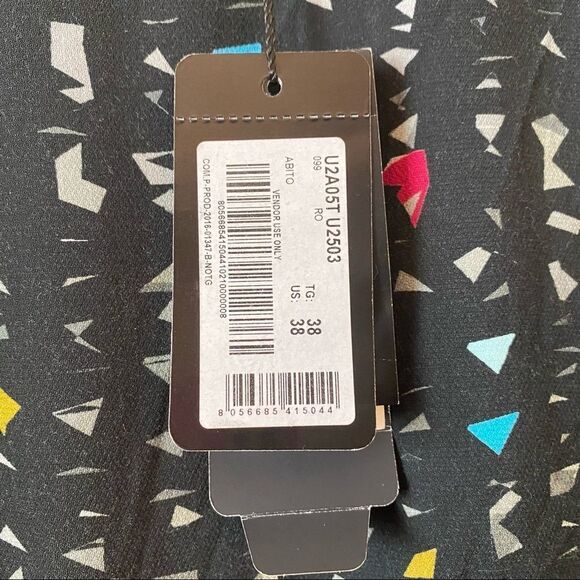 EMPORIO Armani-A Line Jacquard Speckle Printed Dress (Size:38US) - Picture 16 of 16